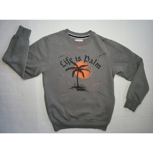 Palm Angels Crewneck Life Is Palm - Picture 1 of 8